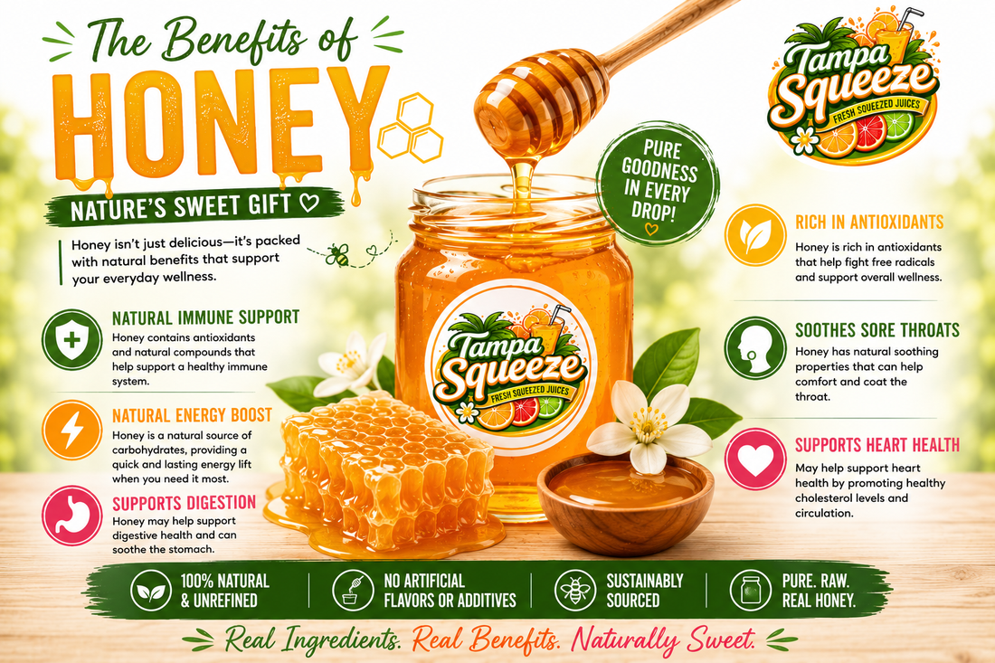 The Sweet Benefits of Honey: Nature's Golden Superfood
