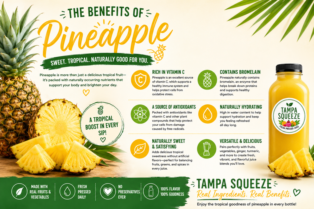 Pineapple: A Tropical Fruit Packed with Flavor and Natural Goodness